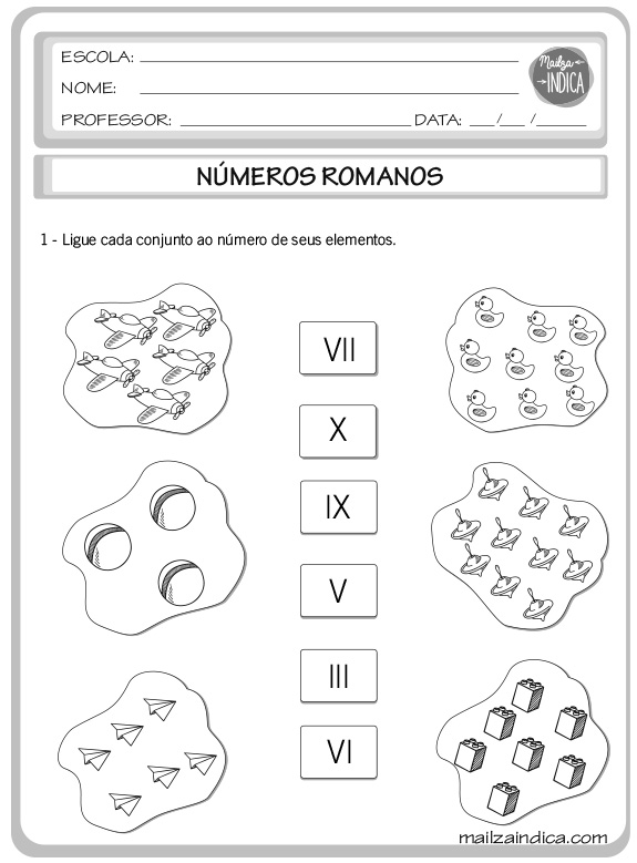 Mailzaindica Atividade Do Ensino Fundamental De Matem Tica